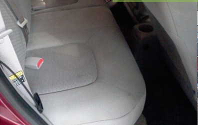Rear seat after treatment